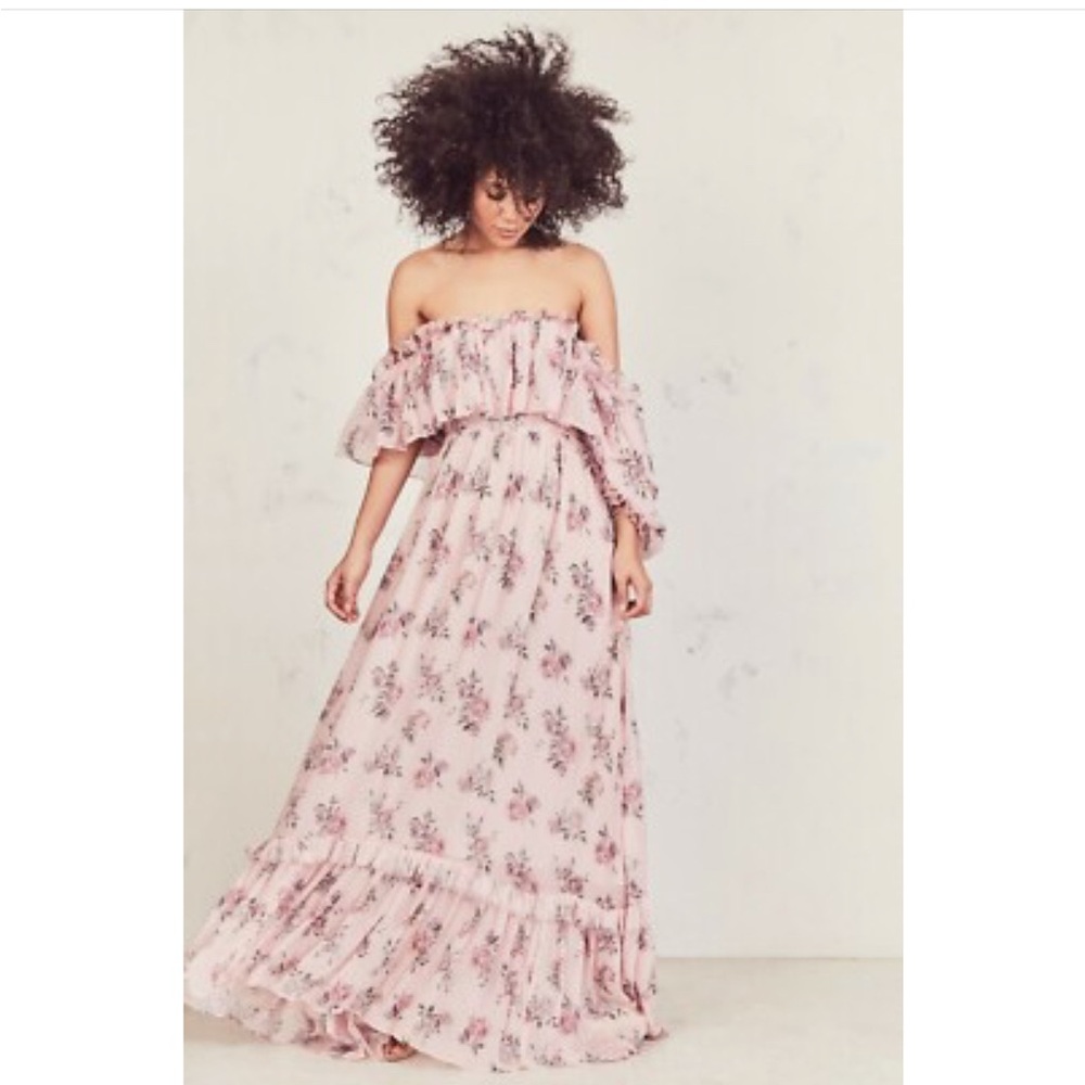 Loveshackfancy Tara Maxi Dress size Small